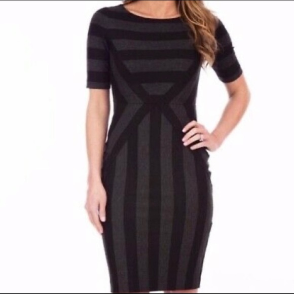 Maeve Anthropologie striped sheath pencil dress - Picture 3 of 4